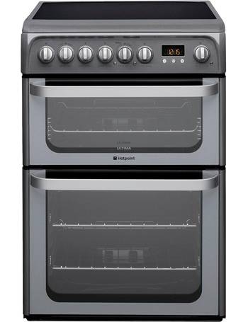 hotpoint dsc60ss 60 cm electric ceramic cooker