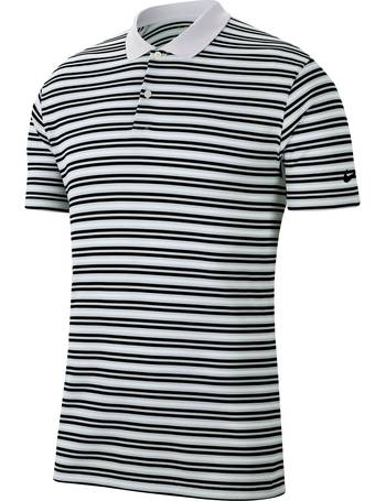 nike men's techknit stripe golf polo