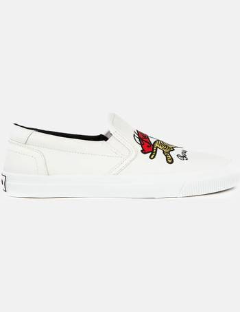 kenzo tiger slip on trainers