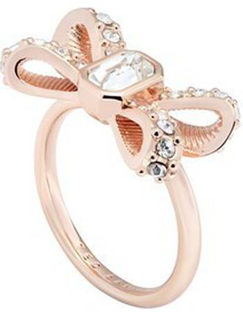 ted baker bow ring rose gold