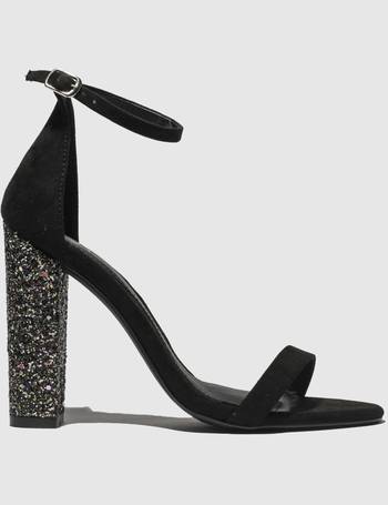 missguided glitter heels