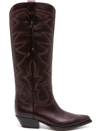 GUESS USA Rassa knee-high Leather Boots - Farfetch