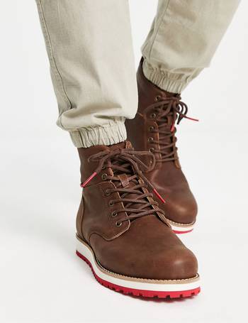 Shop Levi's Mens Brown Leather Boots up to 70% Off | DealDoodle