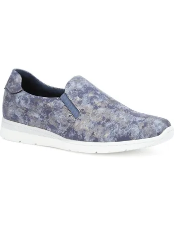 pavers ladies slip on trainers