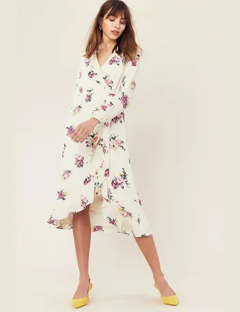 oasis chiffon midi dress