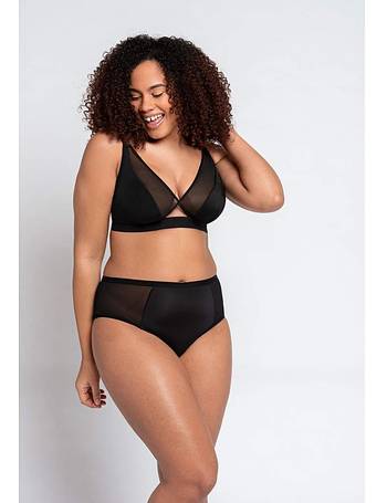 Curvy Kate Get Up and Chill Bralette in Sage Green