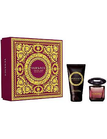 Versace crystal noir gift set outlet boots