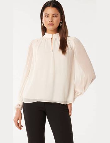 Buy Dion Lace Insert Blouse - Forever New