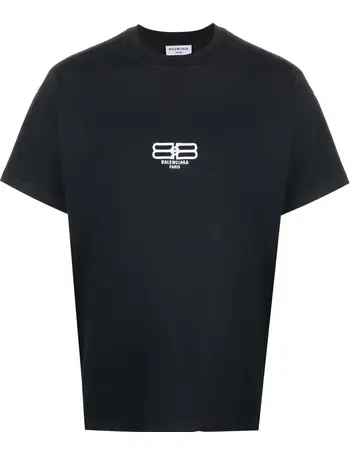 Balenciaga Layered Sports Cotton T-shirt - Farfetch