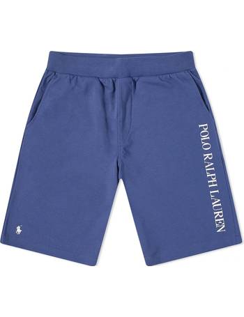 Ralph Lauren Lounge Logo Jersey Shorts Blue