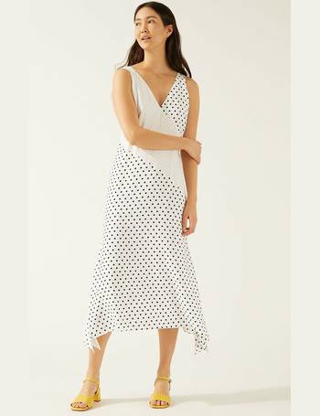 Jigsaw spot hot sale tea dress