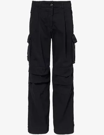 ASOS 4505 Petite washed wide leg jogger with combat pocket