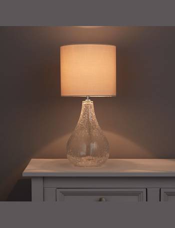 Glass Table Lamps Up To 70 Off, Petra Dual Light Gold Mercury Table Lamp