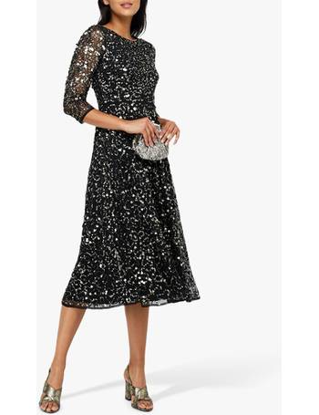 monsoon apple embellished midi dress