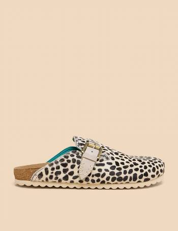 Leather Leopard Print Pumps, M&S Collection