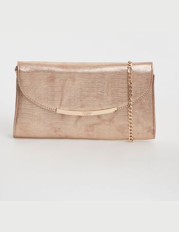 tk maxx gold clutch bag