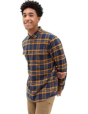 vans mens plaid shirts