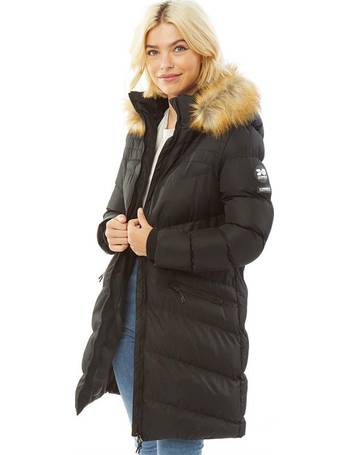 dolly long puffer coat humus