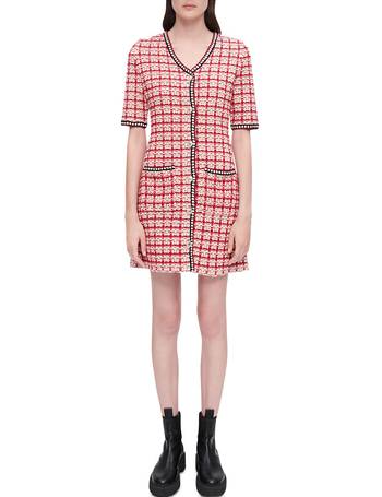 Shop Maje Women's Tweed Dresses up to 70% Off