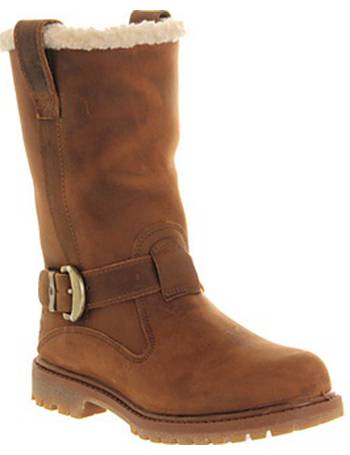 timberland nellie pull on boots brown