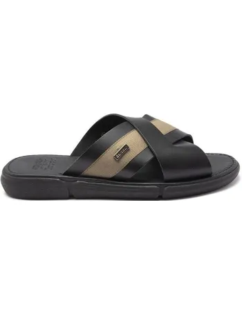 mens barbour flip flops