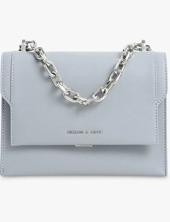 Charles & Keith mini crossbody bag with chunky chain in ombre pink -  ShopStyle