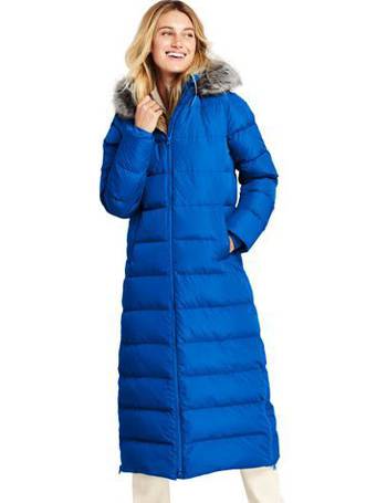 lands end maxi down coat