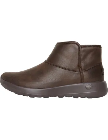 skechers womens on the go joy harvest boots chocolate