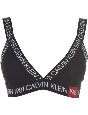 calvin klein bralette sports direct