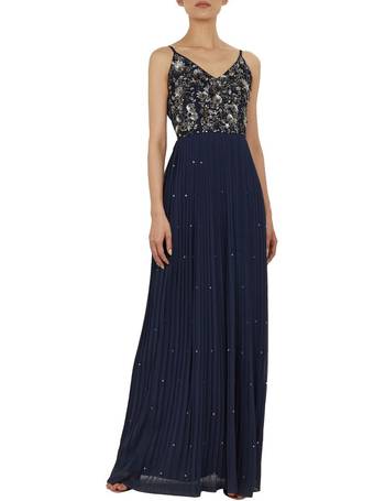 Ted baker navy maxi on sale dress