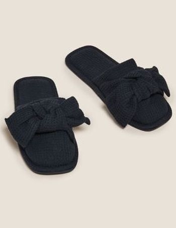 ladies slippers at m and s