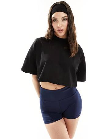 ASOS 4505 Petite crop polo with front zip