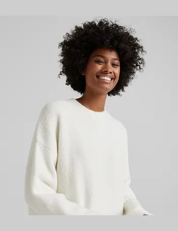 white oversized jumper womens