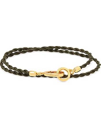 Shop Allsaints Women s Leather Bracelets up to 75 Off DealDoodle