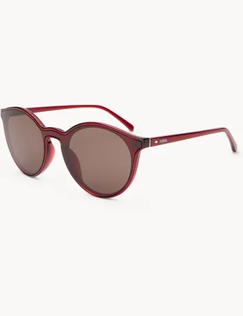 jillian round sunglasses fossil