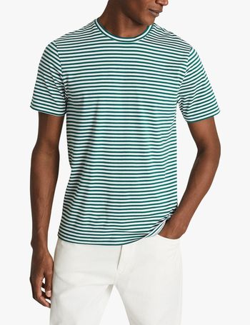 Shop Reiss Men s Striped T shirts up to 65 Off DealDoodle