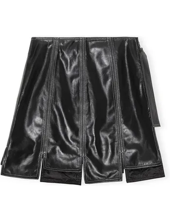 Black leather skirt 2024 house of fraser