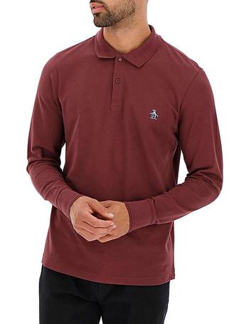 penguin long sleeve polo shirt