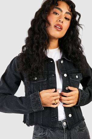 Debenhams black denim on sale jacket