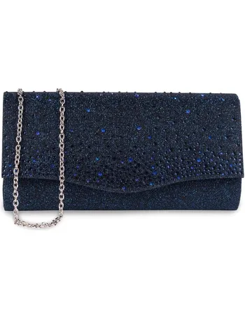 Debenhams navy clearance clutch bag