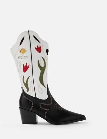 Missguided cowboy sales boots