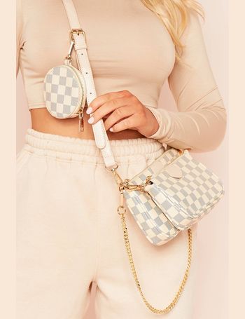 Trio chain cross check body bag new arrivals