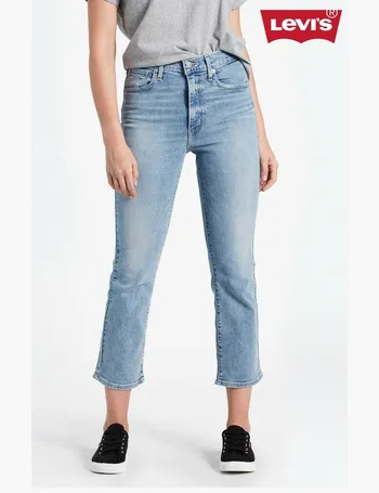 mile high crop flare jeans