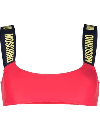 Moschino monogram-print Bralette Top - Farfetch