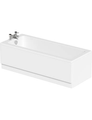 Orchard Square Edge Single Ended Straight Bath 1800 x 800