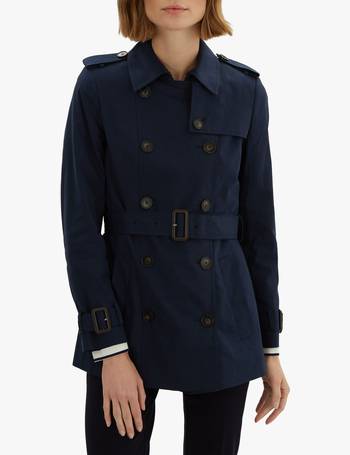 jaeger short trench coat