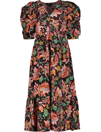 Shop TK Maxx Womens Floral Dress With Sleeves up to 65% Off | DealDoodle