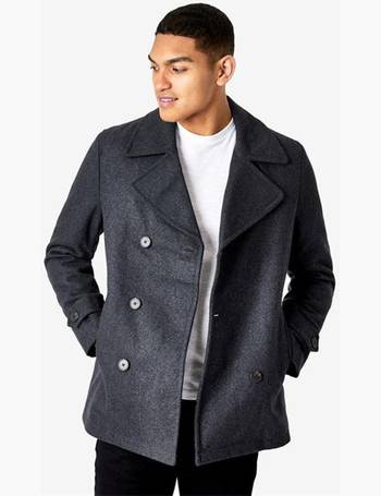 Firetrap ran peacoat mens sale