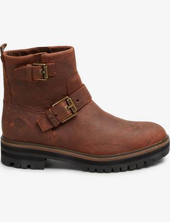 timberland main hill biker boots brown