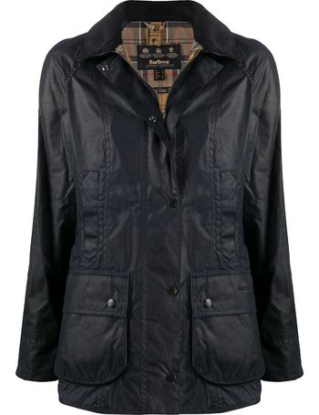 barbour alexandra waxed cotton jacket